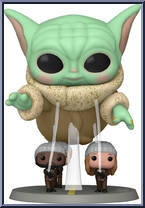 Grogu (Macy's Thanksgiving Day Parade) (Handlers) from Star Wars - Mandalorian - Pop! Vinyl Figures manufactured by Funko [Loose]