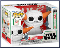 Grogu (Snowman) from Star Wars - Mandalorian - Pop! Vinyl Figures manufactured by Funko [Front]
