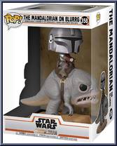 Mandalorian on Blurrg from Star Wars - Mandalorian - Pop! Vinyl Figures manufactured by Funko [Front]