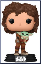 Peli Motto with Grogu from Star Wars - Mandalorian - Pop! Vinyl Figures manufactured by Funko [Loose]