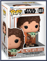Peli Motto with Grogu from Star Wars - Mandalorian - Pop! Vinyl Figures manufactured by Funko [Front]