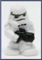 Stormtrooper from Star Wars - Micro Force - Blind Bags - Series 1 manufactured by Hasbro [Loose]
