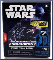 Speeder Bike (Endor) with Scout Trooper (Scout Class) from Star Wars - Micro Galaxy Squadron - Mystery - Series 1 manufactured by Jazwares [Front]
