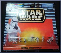 Imperial Stormtroopers from Star Wars - Micro Machines - Stormtrooper Packaging manufactured by Galoob [Front]