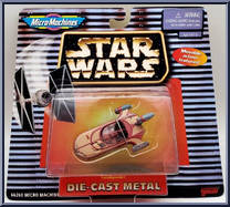 Landspeeder from Star Wars - Micro Machines - Tie Fighter Packaging manufactured by Galoob [Front]
