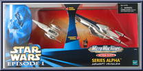 Royal Starship from Star Wars - Micro Machines - Series Alpha manufactured by Galoob [Front]