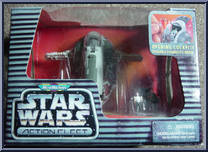 Slave I (Boba Fett / Han Solo) from Star Wars - Micro Machines - Action Fleet manufactured by Galoob [Front]
