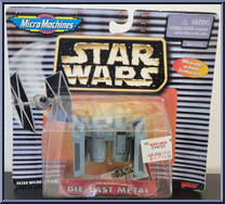 Tie Bomber from Star Wars - Micro Machines - Tie Fighter Packaging manufactured by Galoob [Front]