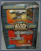 Y-Wing Starfighter from Star Wars - Micro Machines - Series Alpha manufactured by Galoob [Front]