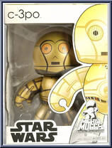 C-3PO from Star Wars - Mighty Muggs - Series 2 manufactured by Hasbro [Front]