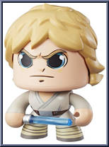 Luke Skywalker from Star Wars - Mighty Muggs - 2017 Series manufactured by Hasbro [Loose]
