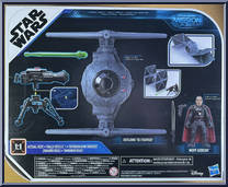 Outland Tie Fighter (Moff Gideon) from Star Wars - Mission Fleet - Vehicles manufactured by Disney [Back]