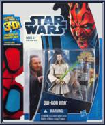 Qui-Gon Jinn from Star Wars - Movie Heroes - Discover the Force manufactured by Hasbro [Front]