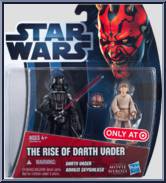 The Rise Of Darth Vader from Star Wars - Movie Heroes - Multi-Packs manufactured by Hasbro [Front]