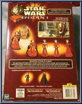 Queen Amidala (Royal Elegance) from Star Wars - Phantom Menace - Queen Amidala Collection manufactured by Hasbro [Back]