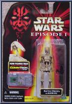 Battle Droid (Dirty) from Star Wars - Phantom Menace - Collection 1 manufactured by Hasbro [Front]