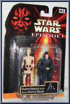 Darth Sidious (with Battle Droid) Action Figure
