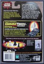 Destroyer Droid (Battle Damaged) from Star Wars - Phantom Menace - Collection 1 manufactured by Hasbro [Back]