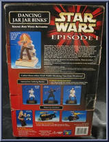 Jar Jar Binks (Dancing) from Star Wars - Phantom Menace - Deluxe Figures manufactured by Hasbro [Back]
