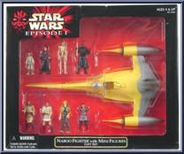 Naboo Fighter with Mini Figures Gift Set Action Figure