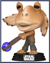 Jar Jar Binks (Booma Balls) from Star Wars - Phantom Menace - 25th Anniversary Pop! manufactured by Funko [Loose]