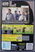 Lobot from Star Wars - Power of the Force II - Freeze Frame manufactured by Kenner [Back]