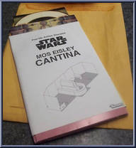 Mos Eisley Cantina (Pop-Up Diorama) (Mail-Away) from Star Wars - Power of the Force II - Playsets manufactured by Kenner [Front]