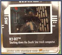 R2-D2 (Datalink & Periscope) from Star Wars - Power of the Force II - Freeze Frame manufactured by Kenner [Death Star Frame]