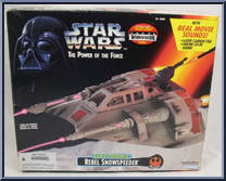 Rebel Snowspeeder (Electronic) from Star Wars - Power of the Force II - Vehicles manufactured by Kenner [Front]