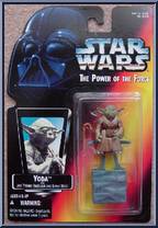 Yoda from Star Wars - Power of the Force II - Red Card manufactured by Kenner [Front]
