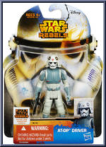 AT-DP Driver from Star Wars - Rebels - Saga Legends manufactured by Hasbro [Front]