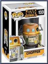Chopper (Orange) from Star Wars - Rebels - Pop! Vinyl Figures manufactured by Funko [Front]
