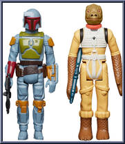 Bounty Hunters (Boba Fett / Bossk) from Star Wars - Retro Collection - Empire Strikes Back manufactured by Hasbro [Loose]