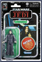 Emperor from Star Wars - Retro Collection - Return of the Jedi manufactured by Hasbro [Front]