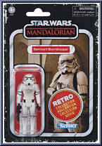 Remnant Stormtrooper from Star Wars - Retro Collection - Mandalorian manufactured by Hasbro [Front]