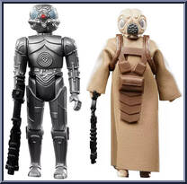 Zuckuss / 4-LOM from Star Wars - Retro Collection - Empire Strikes Back manufactured by Hasbro [Loose]