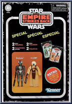Zuckuss / 4-LOM from Star Wars - Retro Collection - Empire Strikes Back manufactured by Hasbro [Front]