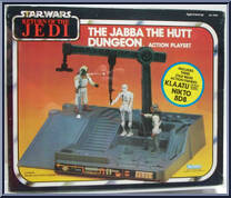 Jabba the Hutt Dungeon from Star Wars - Return of the Jedi - Playsets manufactured by Kenner [Front]