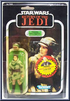Princess Leia Organa (In Combat Poncho) from Star Wars - Return of the Jedi - Basic Series manufactured by Kenner [Front]
