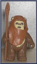 Wicket W. Warrick from Star Wars - Return of the Jedi - Basic Series manufactured by Kenner [Loose]