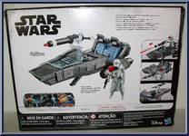 First Order Snowspeeder (with First Order Snowtrooper Officer) from Star Wars - Rogue One - Vehicles manufactured by Hasbro [Back]