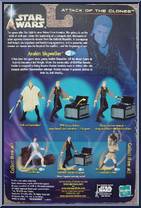 Anakin Skywalker (Outland Peasant Disguise) from Star Wars - Saga - Attack of the Clones - Background Inserts manufactured by Hasbro [Back]