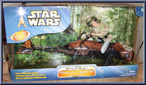 Princess Leia (Speeder Bike) from Star Wars - Saga - 12" Scale - Return of the Jedi manufactured by Hasbro [Front]