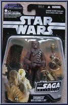 Chewbacca with Electronic C-3PO from Star Wars - Saga Collection - Basic Series manufactured by Hasbro [Front]