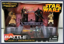 Jedi vs. Separatists from Star Wars - Saga Collection - Battle Packs manufactured by Hasbro [Front]
