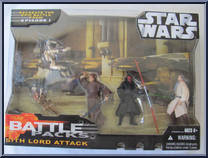 Sith Lord Attack from Star Wars - Saga Collection - Battle Packs manufactured by Hasbro [Front]