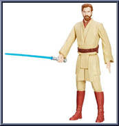 Obi-Wan Kenobi from Star Wars - Titan Heroes - 12" Scale manufactured by Hasbro [Loose]