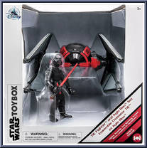 Tie Fighter and Kylo Ren Set from Star Wars Toybox - Box Sets manufactured by Disney [Front]
