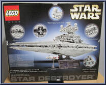 Imperial Star Destroyer from Star Wars - Ultimate Collector Series - Basic Series manufactured by Lego [Back]