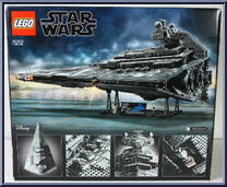 Imperial Star Destroyer from Star Wars - Ultimate Collector Series - Basic Series manufactured by Lego [Back]